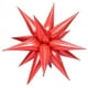 thumbnail image 1 of 50 globos de cono de aluminio, globos de estrella de puntos para suministros de fiesta, rojo BRILLAR Rojo Verde, 1 of 2