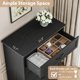 thumbnail image 4 of 5 Cajones cm de Profundidadresser para BedroomChest de Cajones con Ancho Metálico cm de AlturaandleFarmhouse Moderno cm de Profundidade Madera Alto cm de ProfundidadresserNatural Te x..., 4 of 7