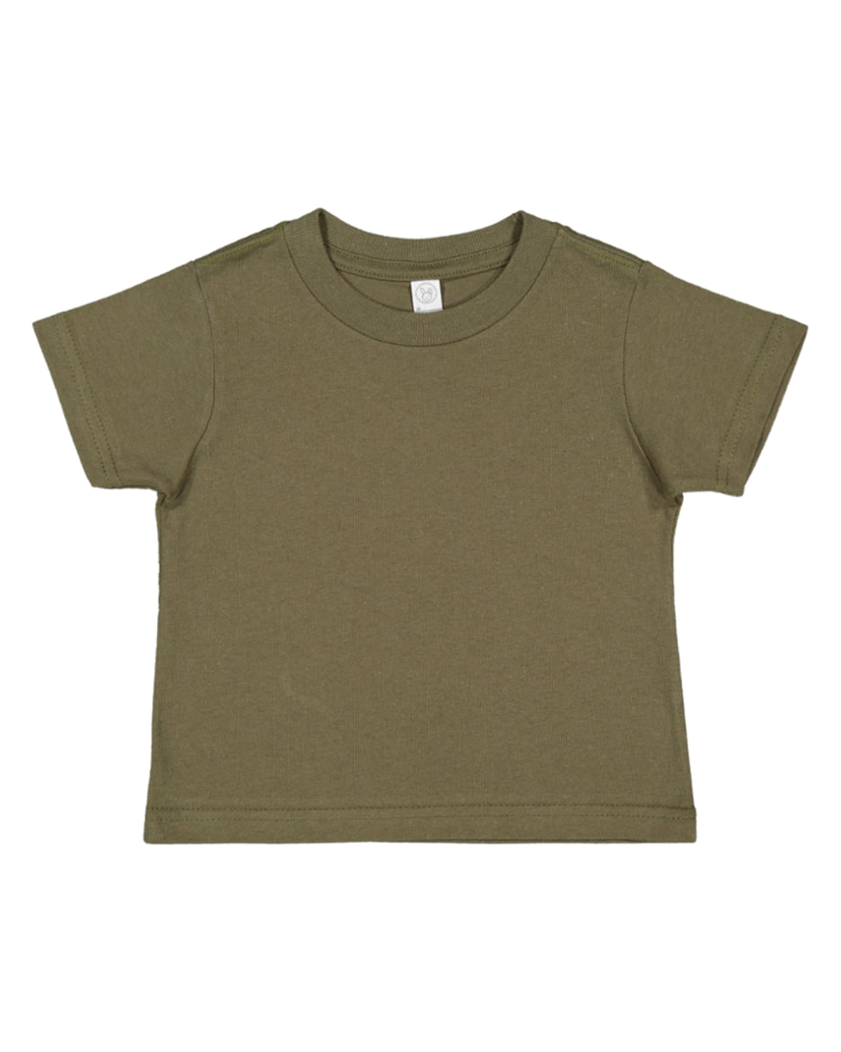 Rabbit Skins The Rabbit Skins Toddler Fine Jersey TShirt MILITARY