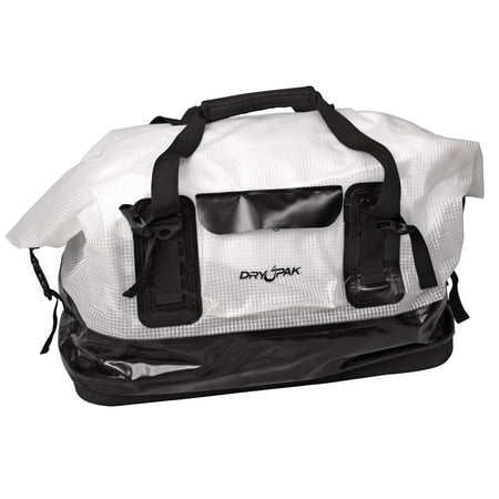 DRY PAK Waterproof Duffel Bag, LG, Clear