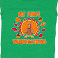 thumbnail image 4 of Inktastic My First Thanksgiving with Cute Turkey Boys or Girls Baby Bodysuit, 4 of 5