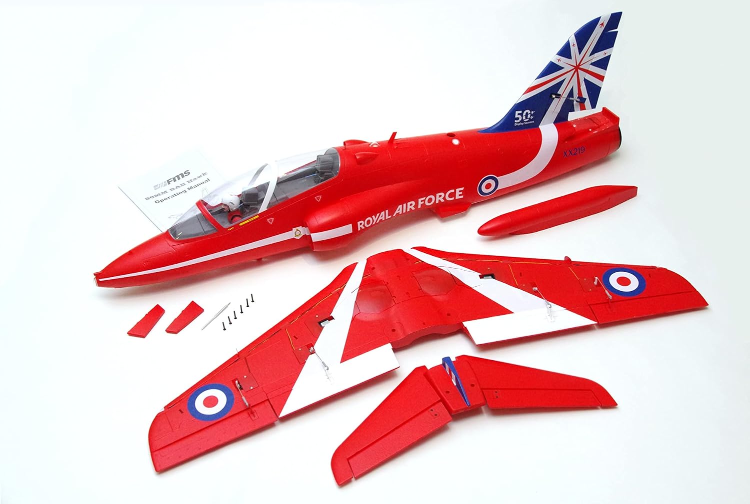 FMS EDF Jet 80mm Bae Hawk PNP