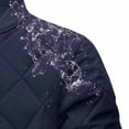 thumbnail image 4 of LYSMORA 2026 Men's Quilted Bomber Jacket, Ribbed Trim Zipper Side Pockets Loose Fit Warm Padded Casual Outerwear, 4 of 6