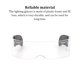 thumbnail image 4 of Qarigey LED Glasses Portable Luminous Light up Props  Music Adults Festival Dark Glowing Children Bar Decoration Eyeglasses Type3, 4 of 6