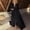 Black, variant on Smock Beach Dresses for Women Button Mermaid Dress White V-Neck Long Sleeve Party Dress,Free Size