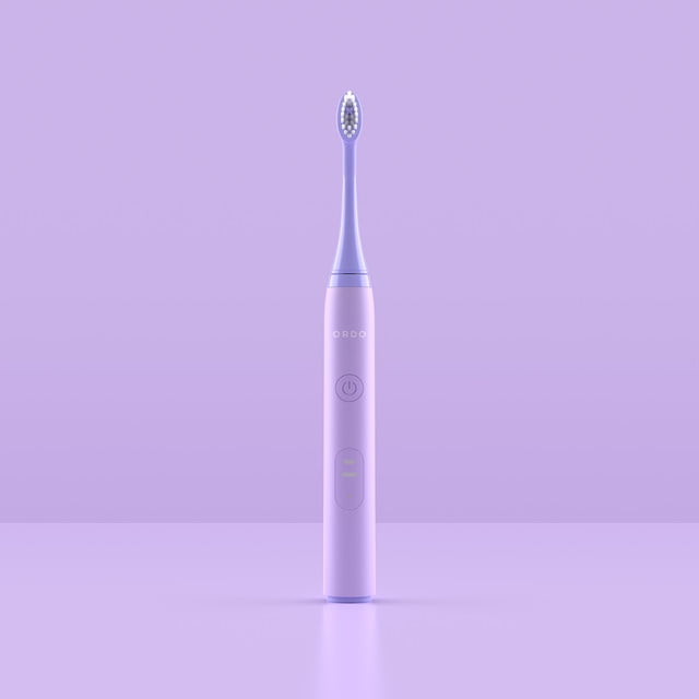 Ordo Sonic Lite | Sonic Toothbrush with 35,000 Pulses/Min | Electric Toothbrush for Adults | Dual Modes | 5+ Weeks Battery | Smart Timer | Waterproof | USB-C Lavender