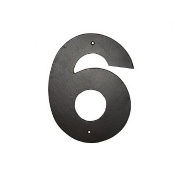 3 In. Helvetica Moderne Police Individuelle Numéro de Maison 6