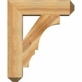 thumbnail image 2 of Ekena Millwork 4"W x 20"D x 20"H Thorton Craftsman Rough Sawn Bracket, Western Red Cedar, 2 of 4