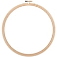 thumbnail image 2 of Frank A. Edmunds Wood Embroidery Hoop W/Round Edges 5"-Natural, 2 of 3