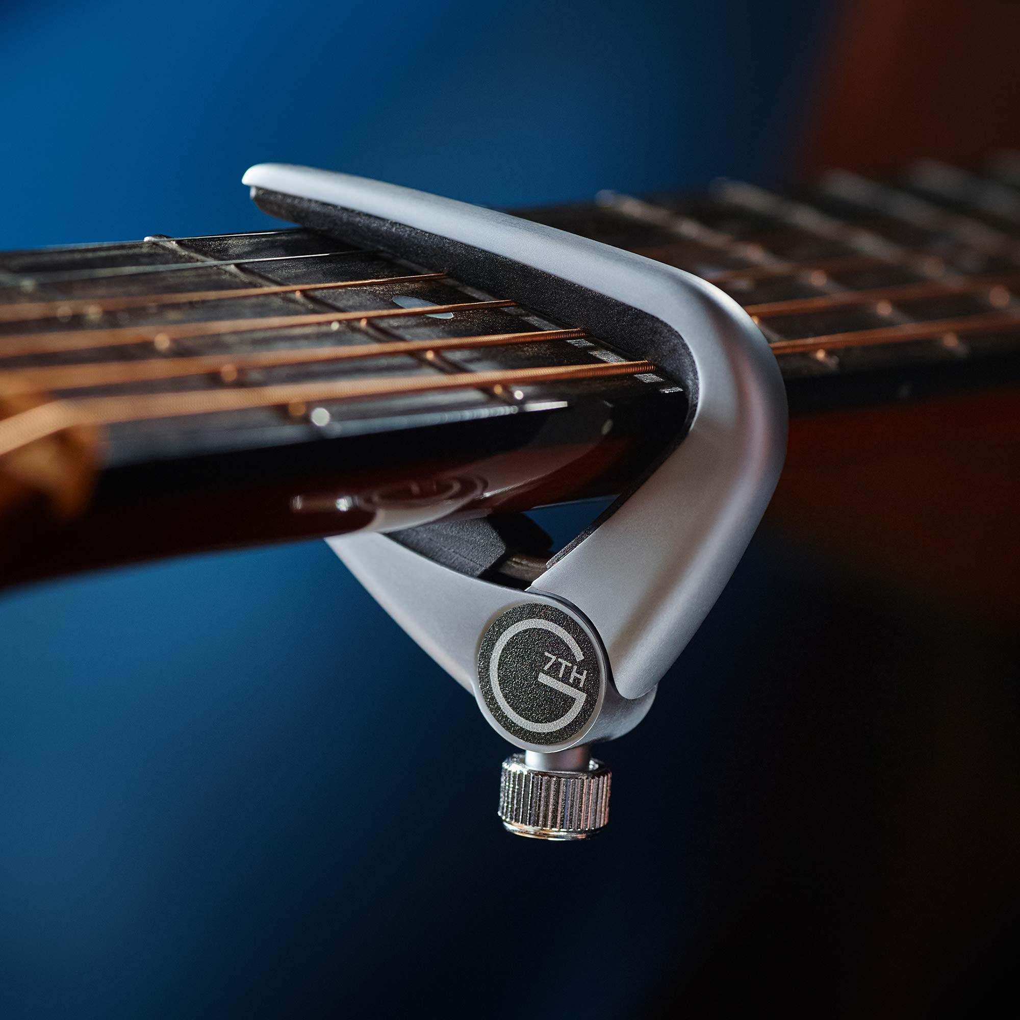 G7th Newport 6 String Capo Silver