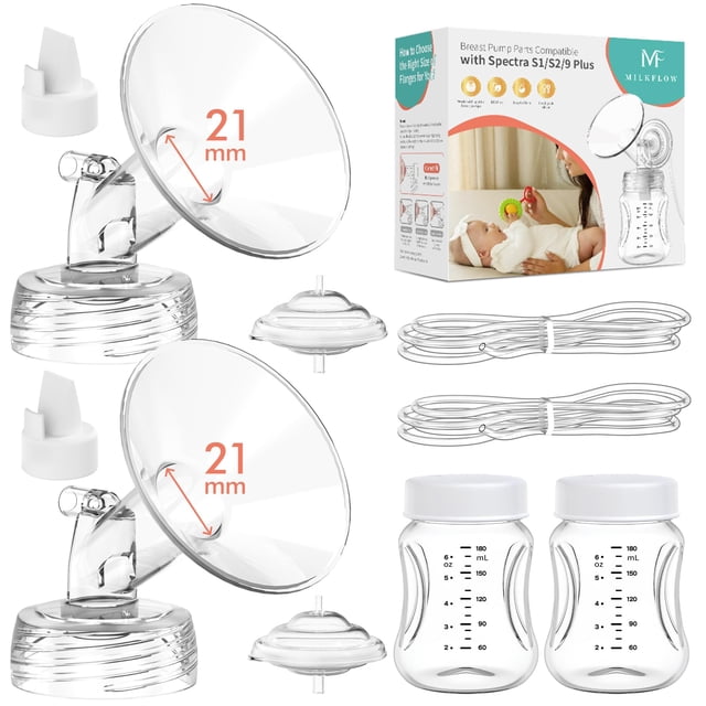 Piezas de Repuesto para Extractor de Leche MilkFlow Spectra 21mm - Juego Completo