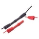 thumbnail image 5 of Tholdsy Acoplador de enchufe Banana de 4MM, adaptador de enchufe Bananas aislado, Cables electrónicos de multímetro duraderos para Videojuegos y accesorios Negro, 5 of 6