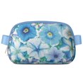 thumbnail image 1 of Sac Banane Imprimé Fleur Sauvage - Sac Ceinture Floral Inspiré de la Nature Imperméable pour Randonnée, 1 of 4