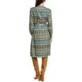 thumbnail image 2 of T Tahari womens  Button Down Dress, xs, Green, 2 of 3