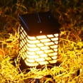 thumbnail image 3 of La luz solar llevó la iluminación decorativa ligera de la ejecución de la luz de la llama para el patio de la cubierta del jardín del patio, 3 of 5
