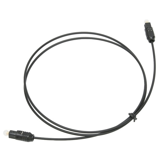 Cable de transmisión de fibra óptica de PVC de 1 m, cable de audio óptico para altavoces de cine en casa