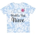 thumbnail image 3 of Inktastic Worlds Best Niece Girls Toddler T-Shirt, 3 of 5