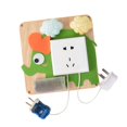 thumbnail image 4 of HILABEE Baby Busy Board Props, Cognition Game, Early Educational Toys, Montessori Travel Socket light, 4 of 9