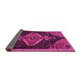 thumbnail image 2 of Ahgly Company Indoor Round Persian Pink Traditional Area Rugs, 4' Round, 2 of 4