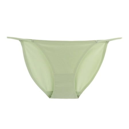 

Womens Seamless Underwear Women Casual Solid Color Multicolor Comfortable Womens Low Waist Briefs Panties Underwear Women