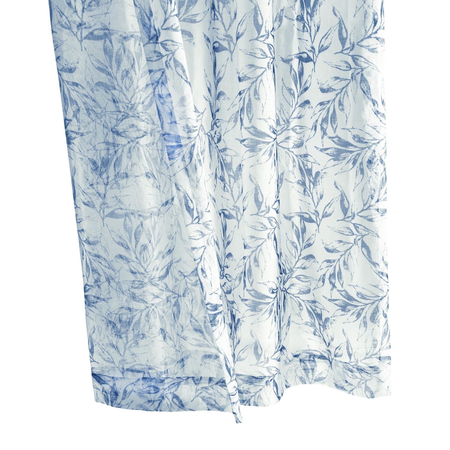 Jolie Sheer Grommet Curtain Panel Pair 52" x 84" each in each indigo