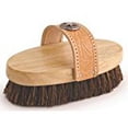 thumbnail image 3 of Desert Equestrian Cowboy Palmyra Oval Horse Grooming Brush, 7 1/2" Tan, 3 of 3