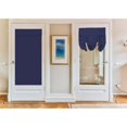 thumbnail image 3 of 26"*68", Blackout Door Curtain, French Door Curtain Thermal Insulated Blackout Window Curtain, for French Doors/Kitchen/Window, 1 Panel,  Navy, 3 of 7