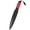 Red, variant on NFTIGB Dog Break Stick Nylon Rubber Versatile Stress Relief Easy to Use Bite Training Chew Toy for Backyard Garden Large Dogs Pitbull Blue Handle 13.78 inches / 35 cm