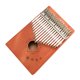 thumbnail image 1 of Kalimba 17 teclas Kalimba africano caoba maciza pulgar dedo piano madera Kalimba instrumento musical portátil Abody Kalimba, 1 of 6