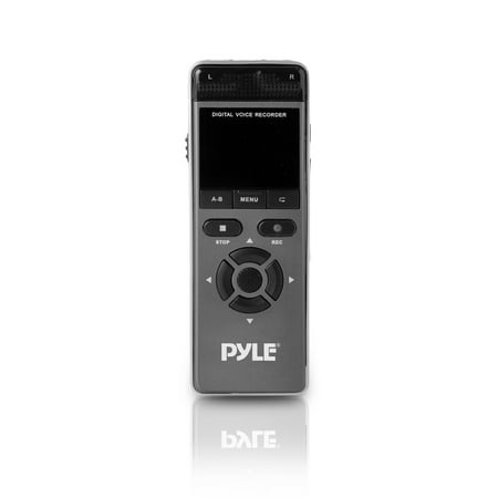 Pyle-Home Compact and Portable Digital Voice and Music Recorder, Built-In Rechargeable Battery, 8GB