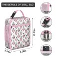 thumbnail image 3 of Winter Animal Insulated Lunch Box Student Reusable Lunch Bag Fit Most Bento Boxes Portable Lunch Bag Office Travel, 3 of 6