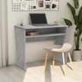 thumbnail image 1 of vidaXL Desk Concrete Grey 90x50x74 cm Engineered Wood, 1 of 4
