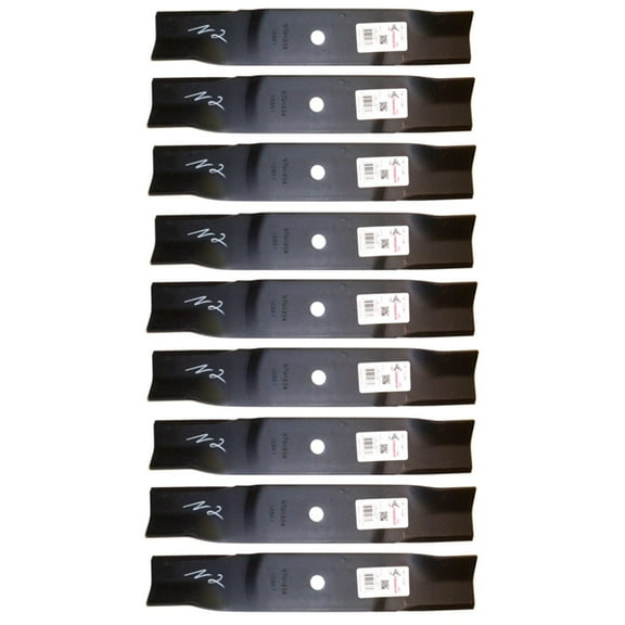 (9)  10361 Rotary Blades Compatible With Cub Cadet 02005017, 1005336, 942-04417A, 94204417