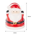 thumbnail image 3 of Servilletero Holiday Time de Cerámica de Santa Claus, 3 of 4