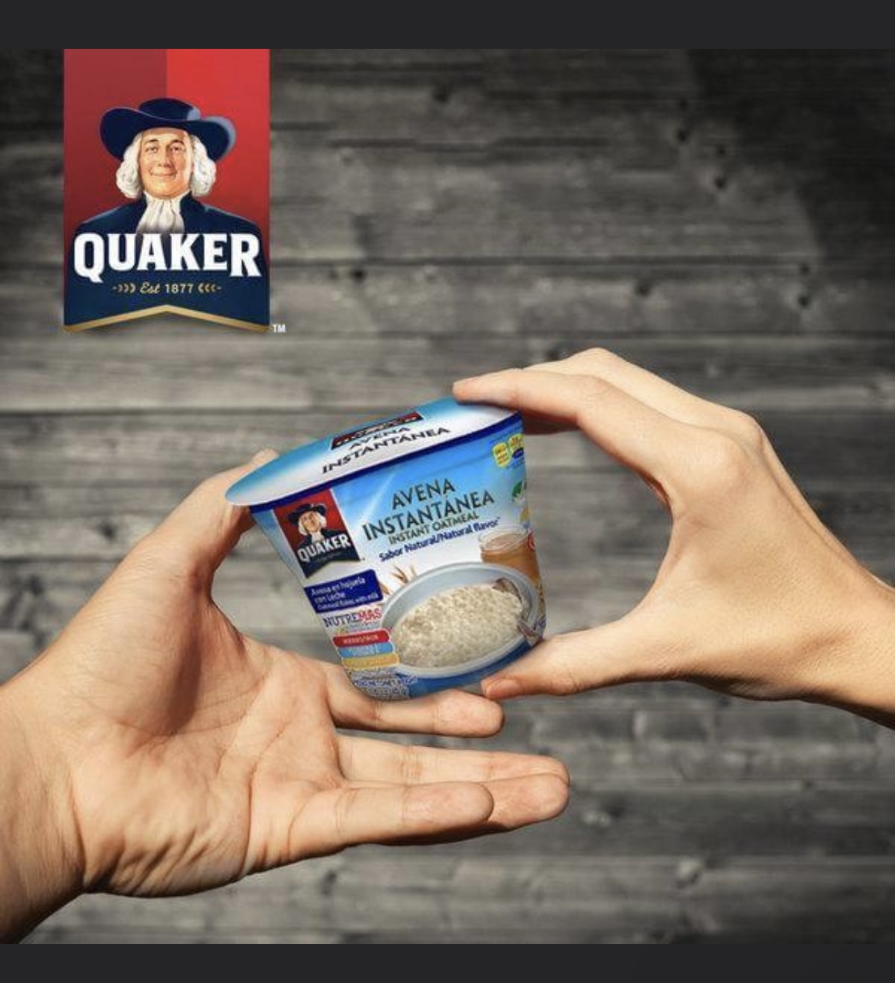 Quaker Instant Oatmeal Cups Original Flavor 1.60 oz (pack of 1)