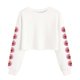 thumbnail image 1 of Camisetas de Manga Larga de las Mujeres Moda Impresa Suelta Casual Cuello Redondo Suéter Deportivo Top Se Ajusta Fiel Al Tamaño, 1 of 5