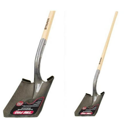 Truper Tools Tru-Pro Long Handle Square Point Shovel
