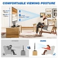 thumbnail image 5 of TAVR Furniture Table Top TV Stand Universal Base Height Adjustable for Most 37 to 86 inch LCD LED TVs, 5 of 7