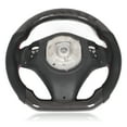 thumbnail image 1 of Flat Bottom Steering Wheel, LED Carbon Fiber Steering Wheel   Replacement For 3 Series E90 Sedan 2006-2011 For Modification, 1 of 8