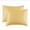 Yellow, variant on JeashCHAT Satin Pillowcase for Hair and Skin, 2 Pack Standard 20"x26", Soft Washable Simulated Silk Pillow Case with Envelope Closure, White