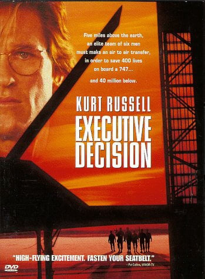 Warner Bros, DVD, Executive Decision, NTSC, Action Thriller