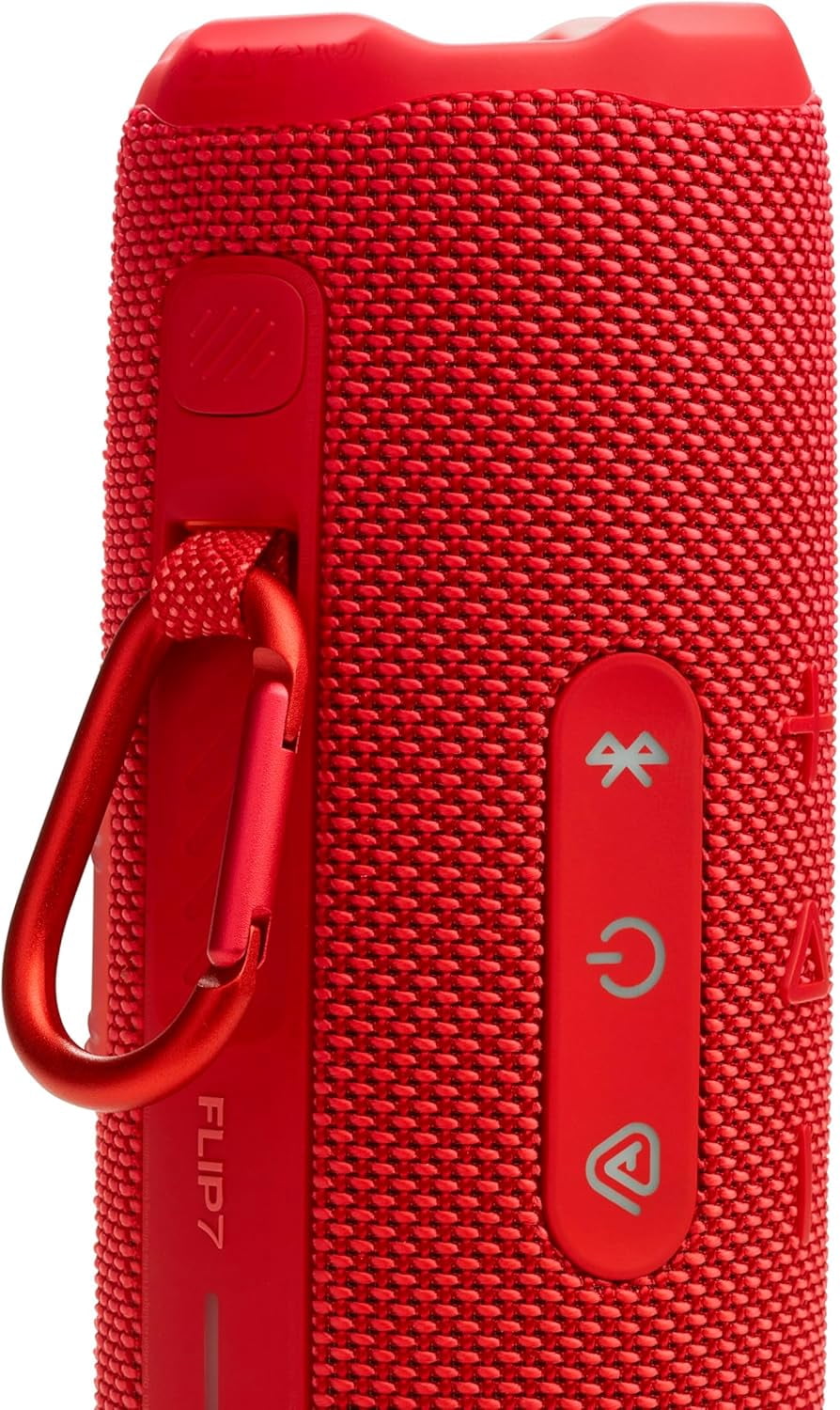 Open Box JBL Flip 7 - Portable waterproof and drop-proof speaker, Bold JBL Pro Sound with AI Sound Boost, 16Hrs of Playtime, and PushLock system with interchangeable accessories (Red)