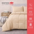 thumbnail image 3 of ALVANA Set de Edredón 3 Piezas Acolchado Extra Grande Hipoalergénico Relleno Suave de Microfibra Down Alternative Ideal para Todo el Año Uso como Edredón o para Funda Duvet, 3 of 6