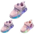 thumbnail image 4 of NOKIO Youth Chic Fashion Trainers For Girls Kids Light-Up Skateboarding Sneakers Fashion LED Light Baby Shoes Casual Children Shoes Boys Girls Sandals Soft Kids Sports Shoes, 4 of 4