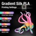 thumbnail image 3 of Filamento para impresora 3D YXPOLYER PLA Premium Silk, 1,75 mm, 1 kg, 3 of 7
