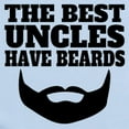 thumbnail image 2 of CafePress - The Best Uncles Have Beards Body Suit - Baby Light Bodysuit, Size Newborn - 24 Months, 2 of 4