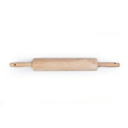 Mainstays Rubber Wood Rolling Pin, 18.3in-L and 2.17in-H