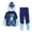 Light Blue5, variant on TBWNWG Boys Long Sleeve Rash Guard Sun Swimwear Set for Kids Surfing Beach and Pool Activities