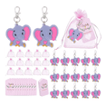 thumbnail image 1 of 30 llaveros De Elefante Regalo Para Decoración De Baby Shower Gris, 1 of 4