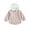 Pink, variant on Toddler Baby Plaid Jacket 6M 12M 18M 24M 3Y 4Y Baby Boy GIrl Flannel Hoodies Zip Up Hooded Fall Winter Outerwear Coat